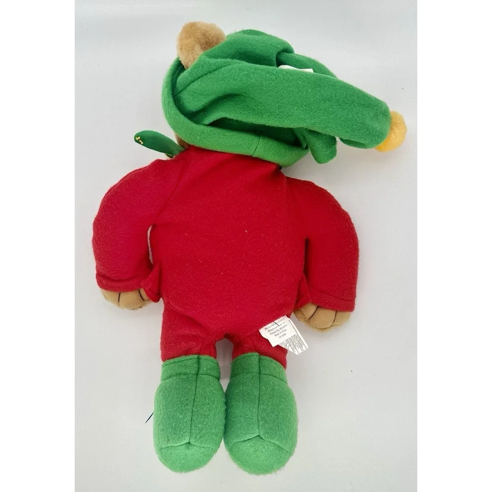 Vintage Hallmark Santa's Workshop Elf #25 Teddy Bear Plush 16